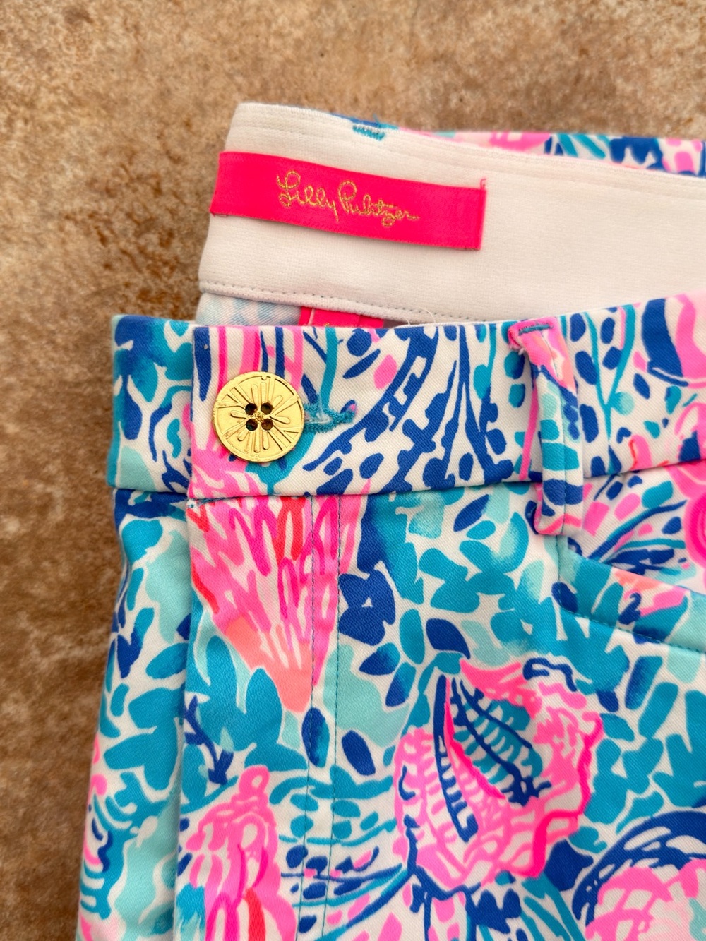 Lilly Pulitzer coastal print size 10
